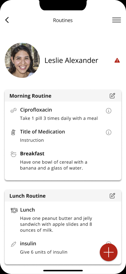 patient routine